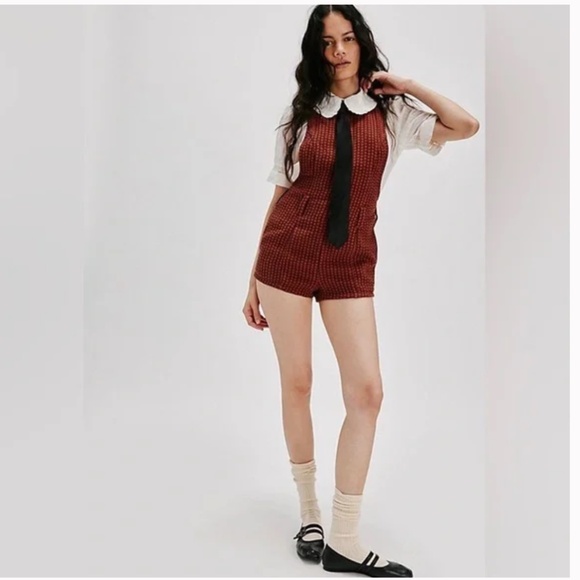 Free People Pants - Free People Mod Mini Romper size 10